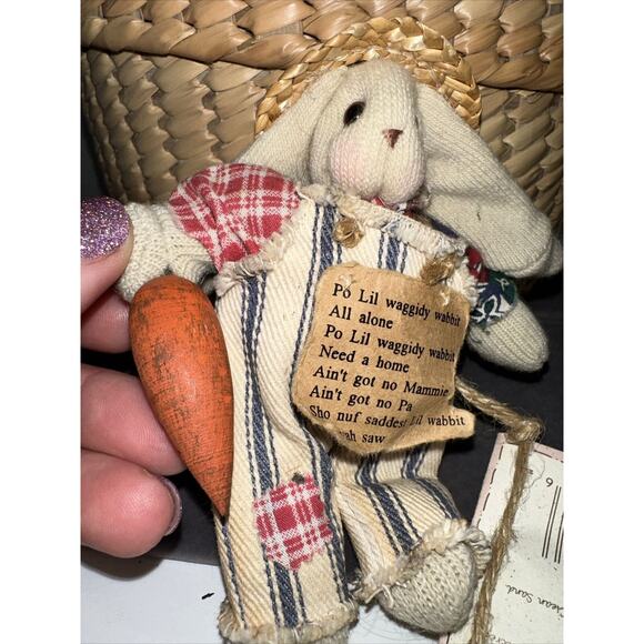 Little Lops Our Secret First Edition Orphan Sad Bunny Rabbit Joey Lopsmith 4.5" - Picture 3 of 7